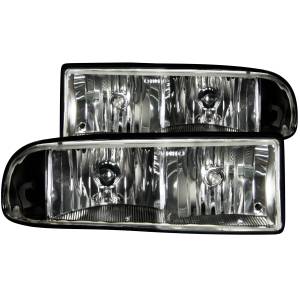 Anzo USA - 111156 | Anzo USA Crystal Headlights Black (1984-2004 S10 Pickup, Blazer) - Image 2