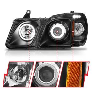 Anzo USA - 111170 | Anzo USA Projector Headlights w/ RX Halo Black (1998-2007 LX470) - Image 4