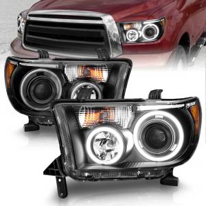 Anzo USA - 111174 | Anzo USA Projector Headlights w/ RX Halo Black (2007-2013 Tundra | 2008-2017 Sequoia) - Image 6