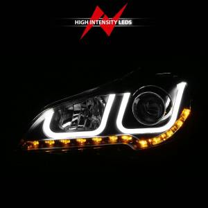 Anzo USA - 111285 | Anzo USA Projector Headlights w/ U-Bar Black (2010-2023 Outback, Legacy) - Image 5