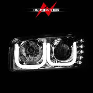 Anzo USA - 111304 | Anzo USA Projector Headlights w/ U-Bar Chrome (1999-2006 Sierra 1500, 2500, 3500 | 2000-2006 Yukon) - Image 5