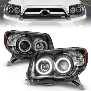 Anzo USA - 111320 | Anzo USA Projector Headlights w/ Halo Black (2006-2009 4 Runner) - Image 6