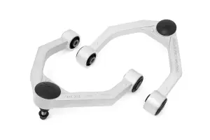 80001 | Rough Country Forged Upper Control Arms Aluminum For Nissan Titan XD 4WD | 2016-2024 | OE Upgrade | Aluminum