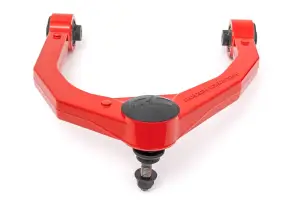 Rough Country - 82008RED | Rough Country Forged Upper Control Arms Aluminum For Nissan Titan 4WD | 2004-2024 | OE Upgrade | Red - Image 2