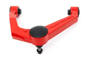 Rough Country - 82009RED | Rough Country Forged Upper Control Arms Aluminum For Nissan Frontier 4WD | 2005-2024 | OE Upgrade | Red - Image 2