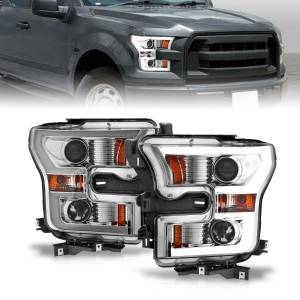 Anzo USA - 111348 | Anzo USA Projector Headlights Plank Style Chrome (2015-2017 F150 Pickup) - Image 6