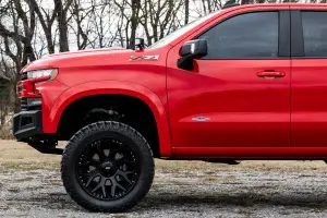 Rough Country - S-C12210 | Rough Country Sport Fender Flares For Chevy Silverado 1500 2WD/4WD (2019-2025) | Flat Black - Image 5
