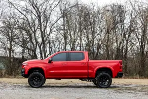 Rough Country - S-C12210 | Rough Country Sport Fender Flares For Chevy Silverado 1500 2WD/4WD (2019-2025) | Flat Black - Image 6