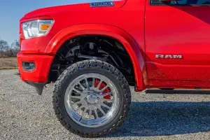 Rough Country - S-C12210-GAN | Rough Country Sport Fender Flares For Chevy Silverado 1500 2WD/4WD (2019-2025) | Silver Ice Metallic - Image 11