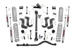 94130 | Rough Country 3.5 Inch Lift Kit For Jeep Wrangler JL Rubicon 4WD | 2024-2024 | 2 Door | Premium N3 Shocks