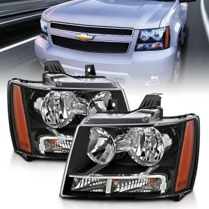 Anzo USA - 111392 | Anzo USA Crystal Headlights Black (2007-2013 Avalanche, | 2007-2014 Suburban, Tahoe) - Image 5