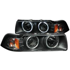 Anzo USA - 121011 | Anzo USA Projector Headlights w/ Halo Black (1992-1998 3 Series E36) - Image 2