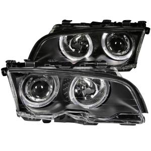 Anzo USA - 121015 | Anzo USA Projector Headlights w/ Halo Black (1999-2001 3 Series E46) - Image 2