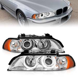 Anzo USA - 121018 | Anzo USA Projector Headlights w/ Halo Chrome (1997-2001 5 Series E39) - Image 7