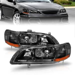 Anzo USA - 121052 | Anzo USA Crystal Headlights Black (1998-2002 Accord) - Image 5