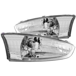 Anzo USA - 121106 | Anzo USA Crystal Headlights Chrome (1997-2002 Mirage) - Image 2