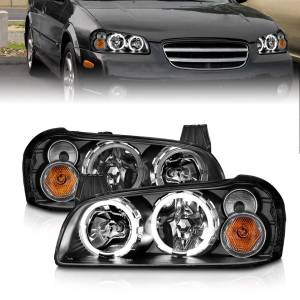 Anzo USA - 121113 | Anoz USA Crystal Headlights w/ Halo Black (2002-2003 Maxima) - Image 6