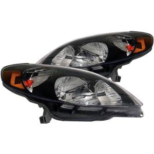 121133 | Anzo USA Crystal Headlights Black (2003-2008 Matrix)