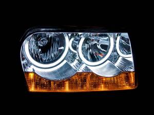 Anzo USA - 121137 | Anzo USA Crystal Headlights w/ Halo Chrome (2005-2010 300) - Image 3