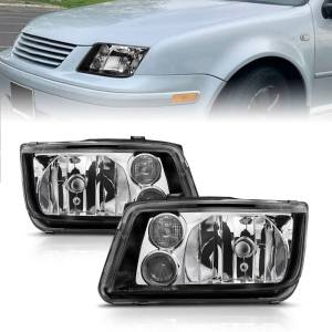 Anzo USA - 121169 | Anzo USA Crystal Headlights Black w/o Bulbs (1999-2005 Jetta) - Image 4