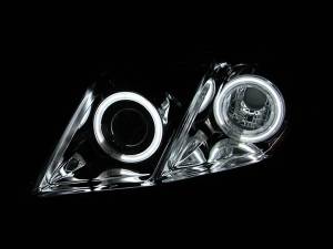 Anzo USA - 121180 | Anzo USA Projector Headlights w/ Halo Chrome (2007-2009 Camry) - Image 5