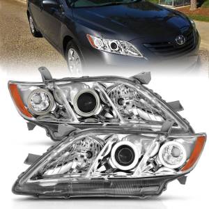 Anzo USA - 121180 | Anzo USA Projector Headlights w/ Halo Chrome (2007-2009 Camry) - Image 6