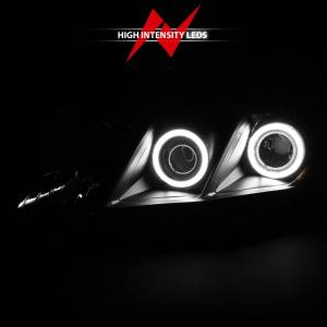 Anzo USA - 121181 | Anzo USA Projector Headlights w/ Halo Black (2007-2009 Camry) - Image 5