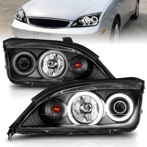 Anzo USA - 121198 | Anzo USA Projector Headlights w/ Halo Black (2005-2007 Ford Focus) - Image 6