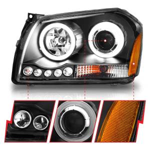 Anzo USA - 121220 | Anzo USA Projector Headlights Black (2005-2007 Magnum) - Image 2