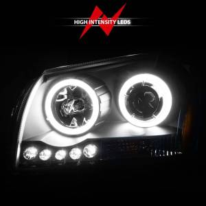 Anzo USA - 121220 | Anzo USA Projector Headlights Black (2005-2007 Magnum) - Image 5