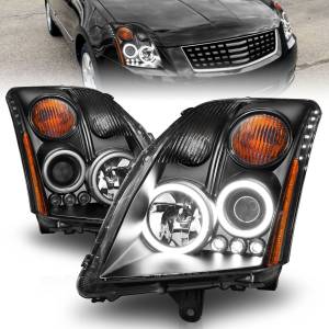 Anzo USA - 121276 | Anzo USA Projector Headlights Black (2007-2012 Sentra) - Image 6