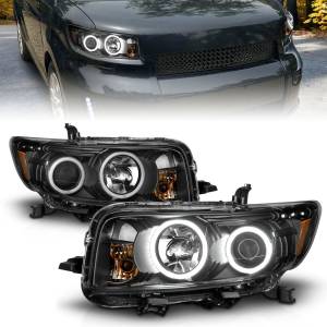 Anzo USA - 121280 | Anzo USA Projector Headlights w/ Halo Black (2008-2010 Scion XB) - Image 6