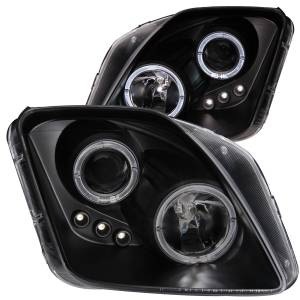 Anzo USA - 121341 | Anzo USA Projector Headlights w/ Halo Black w/ LED (1997-2001 Prelude) - Image 2