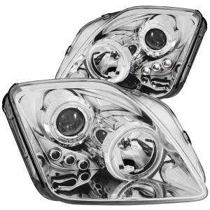 Anzo USA - 121342 | Anzo USA Projector Headlights w/ Halo Chrome w/ LED (1997-2001 Prelude) - Image 2