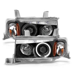 121347 | Anzo USA Projector Headlights w/ Halo Black G2 (2004-2007 Scion XB)