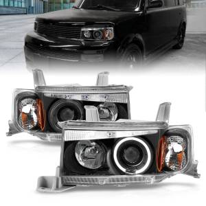 Anzo USA - 121347 | Anzo USA Projector Headlights w/ Halo Black G2 (2004-2007 Scion XB) - Image 6