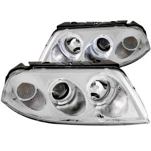 Anzo USA - 121358 | Anzo USA Projector Headlights w/ Halo Chrome (2001-2005 Passat) - Image 2