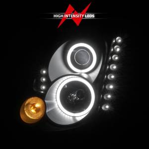 Anzo USA - 121363 | Anzo USA Projector Headlights w/ Halo Black (2003-2007 G35 2 Door) - Image 5