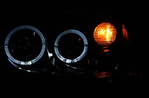 Anzo USA - 121369 | Anzo USA Projector Headlights w/ Halo Black (1999-2005 Jetta) - Image 3