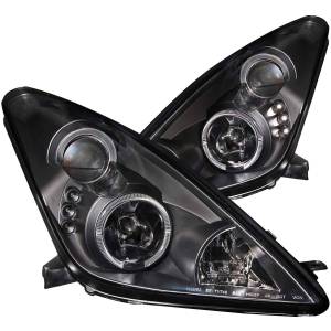 Anzo USA - 121387 | Anzo USA Projector Headlights w/ Halo Black (2000-2005 Celica) - Image 2