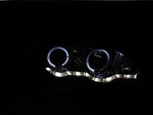 Anzo USA - 121397 | Anzo USA Projector Headlights w/ LED Bar Chrome (2000-2003 X5 E53) - Image 3