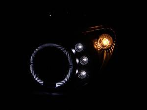Anzo USA - 121436 | Anzo USA Projector Headlights w/ Halo Black (2002-2003 Impreza) - Image 3