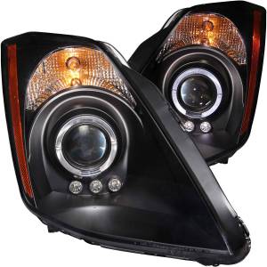 Anzo USA - 121444 | Anzo USA Projector Headlights w/ Halo Black (2003-2007 350Z) - Image 2