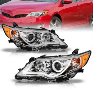 Anzo USA - 121513 | Anzo USA Projector Headlights w/ Halo Chrome (2012-2013 Camry) - Image 6