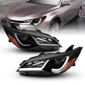 Anzo USA - 121518 | Anzo USA Projector Headlights Plank Style Black (2015-2017 Camry) - Image 6