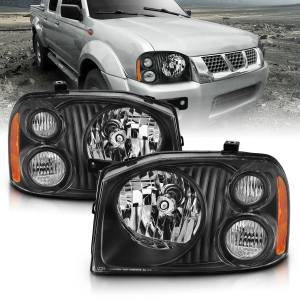 Anzo USA - 111433 | Anzo USA Crystal Headlight Black Amber Reflector (2001-2004 Frontier) - Image 5