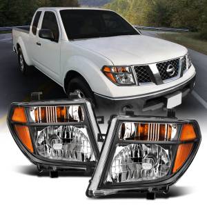 Anzo USA - 111434 | Anzo USA Crystal Headlight  Black Amber (2005-2008 Frontier | 2005-2007 Pathfinder) - Image 5