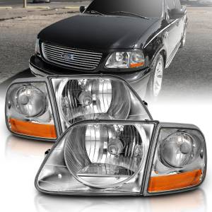 Anzo USA - 111438 | Anzo USA Crystal Headlight G2 Clear With Parking Light (1997-2003 F-150) - Image 5