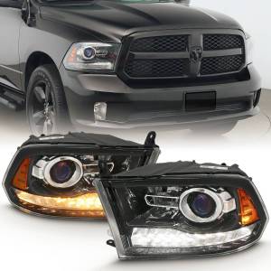 Anzo USA - 111439 | Anzo USA Projector Plank Style w/ Switchback Black (2009-2018 Ram 1500 | 2010-2018 Ram 2500, 3500) - Image 7