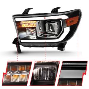 Anzo USA - 111447 | Anzo USA Projector Plank Style Black (2007-2013 Tundra | 2008-2017 Sequoia) - Image 2